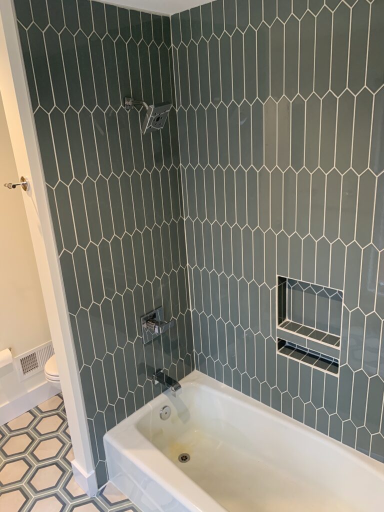 Complex tile work